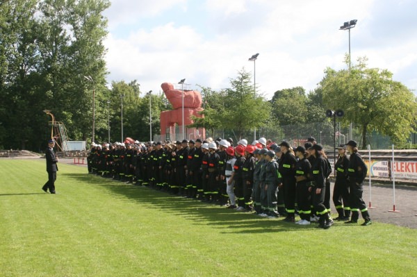 Powiatowe zawody OSP i rat.med. 2009