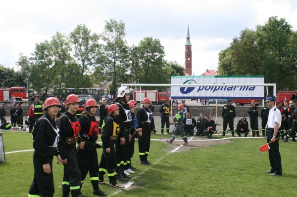 Powiatowe zawody OSP i rat.med. 2009