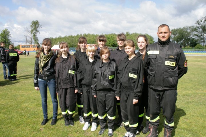Powiatowe zawody MDP i rat.med. 2012