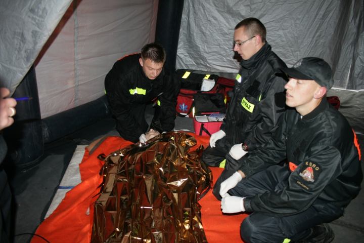 Powiatowe zawody MDP i rat.med. 2012