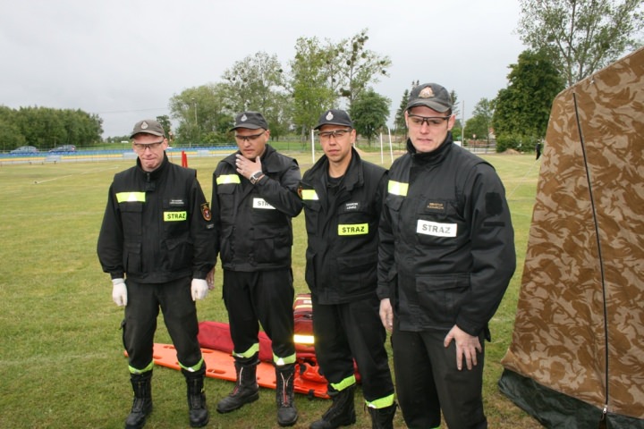 Powiatowe zawody MDP i rat.med. 2012