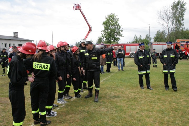 Powiatowe zawody MDP i rat.med. 2012