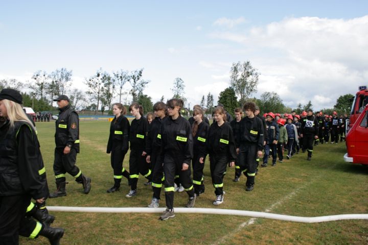 Powiatowe zawody MDP i rat.med. 2012