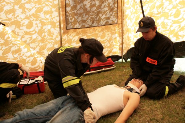 Powiatowe zawody MDP i rat.med. 2010
