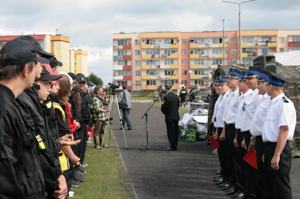 Powiatowe zawody MDP i rat.med. 2010